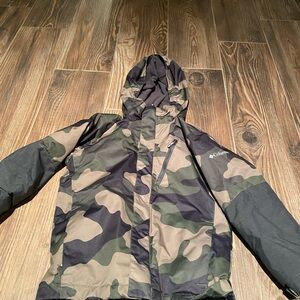 Columbia Black and Gray Interchange Jacket